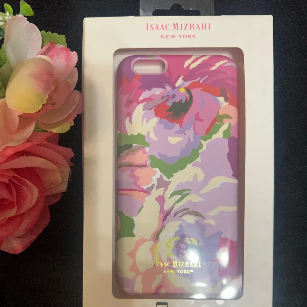 CLEARANCE ISSAAC MIZRAHI NewYork iphone 6 Plus Floral Phone Case NIB